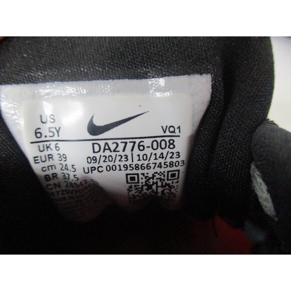 USED Nike unisex Star Runner 3 Running Shoes,smoke grey/siren red/black-Sz 6.5 Y - Picture 5 of 14